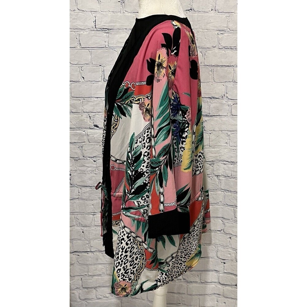 Avenue plus size top Tank And Jacket Attached Lightweight Top Blouse 18/20 - Picture 3 of 8